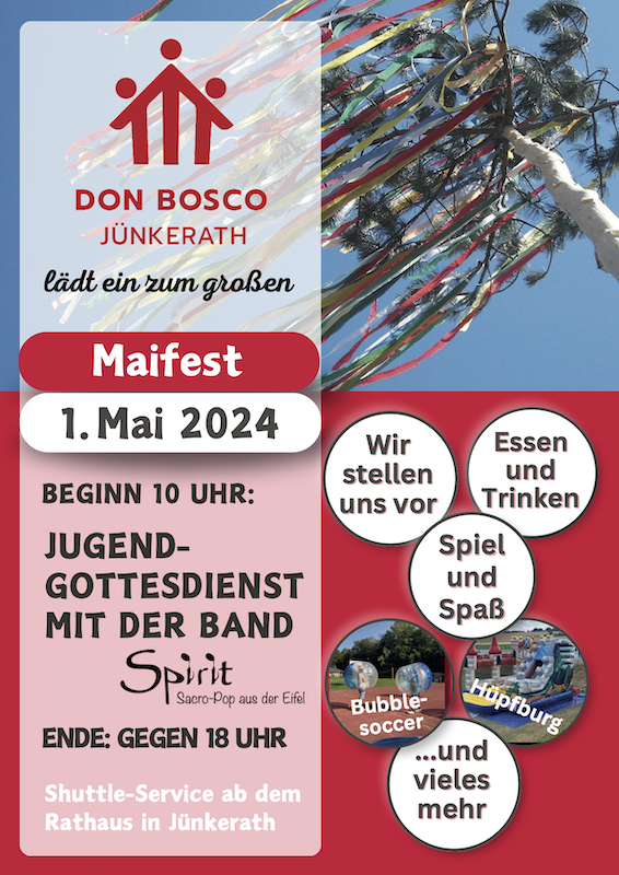 Plakat Maifest Don Bosco Jünkerath